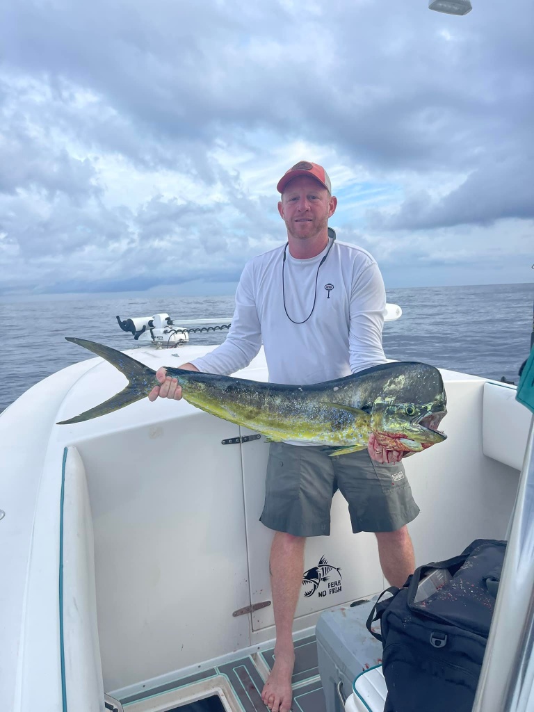 Angler with large fish in South Carolina