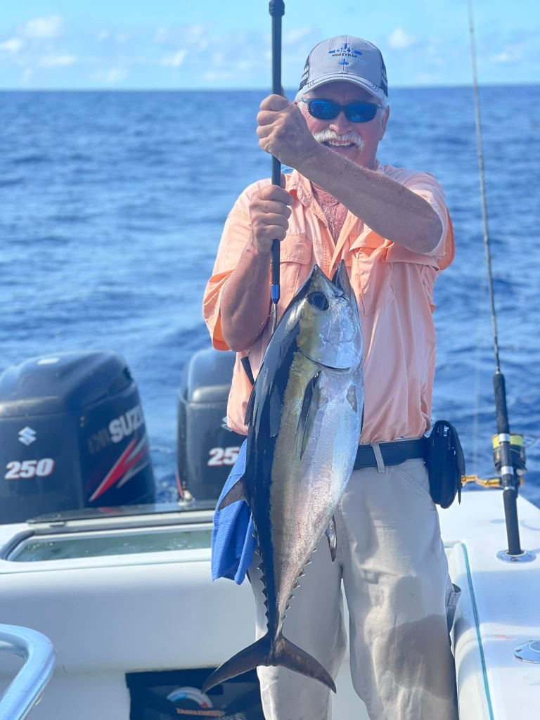 Yellowfin tuna caught in Mt Pleasant