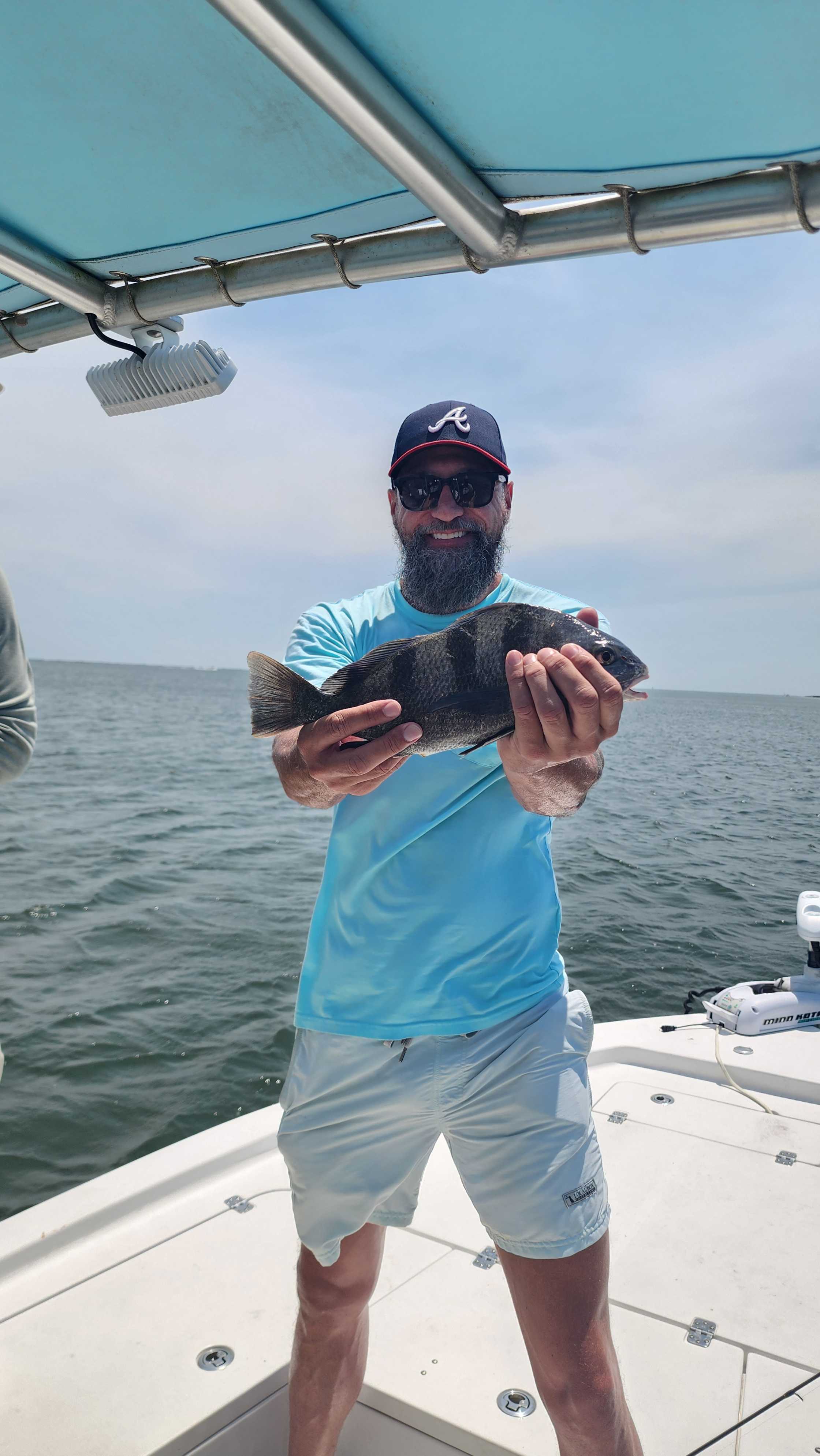 Angler with a 17-inch fish in SC