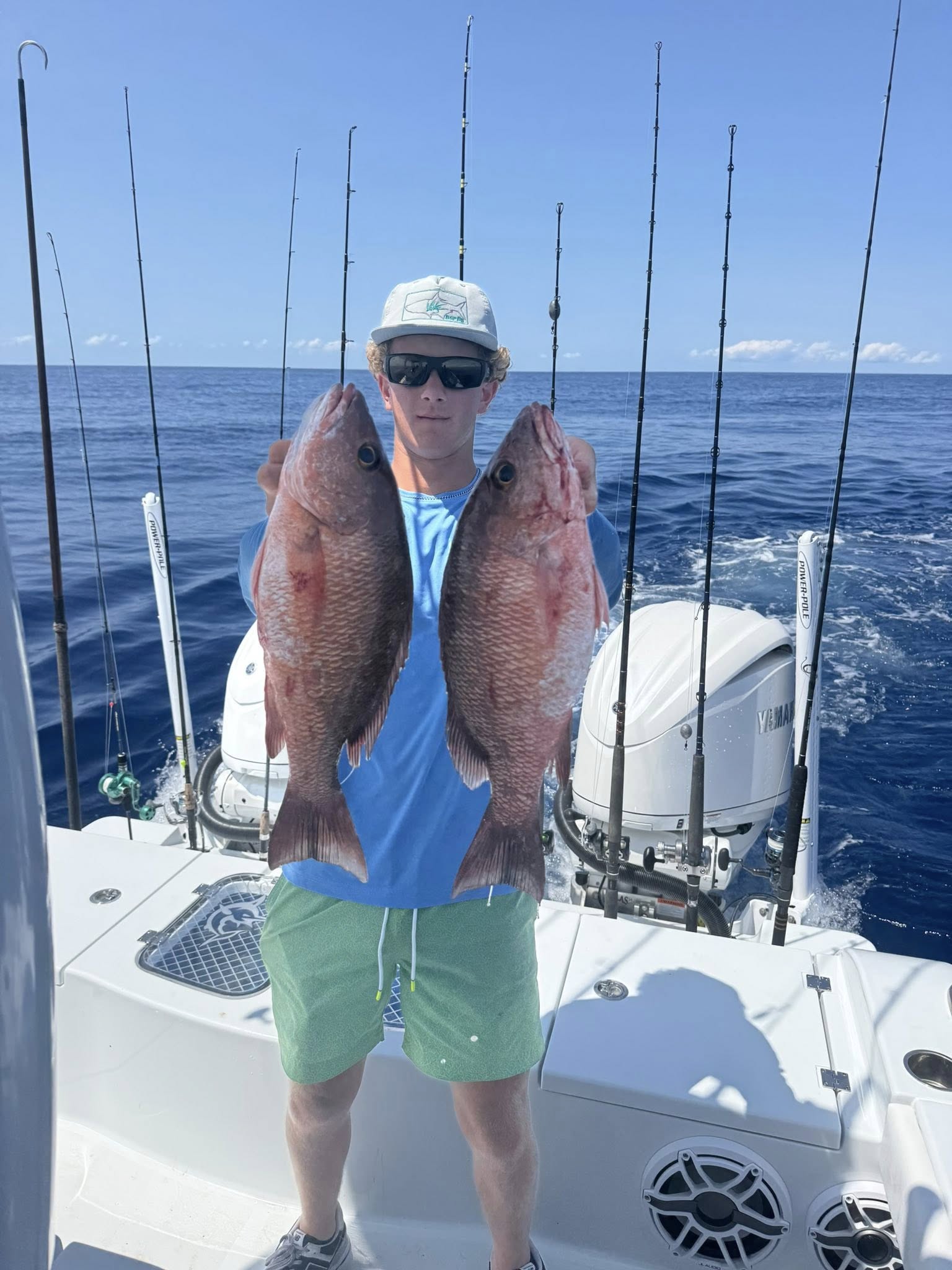 Angler with 2 fish caught in FL