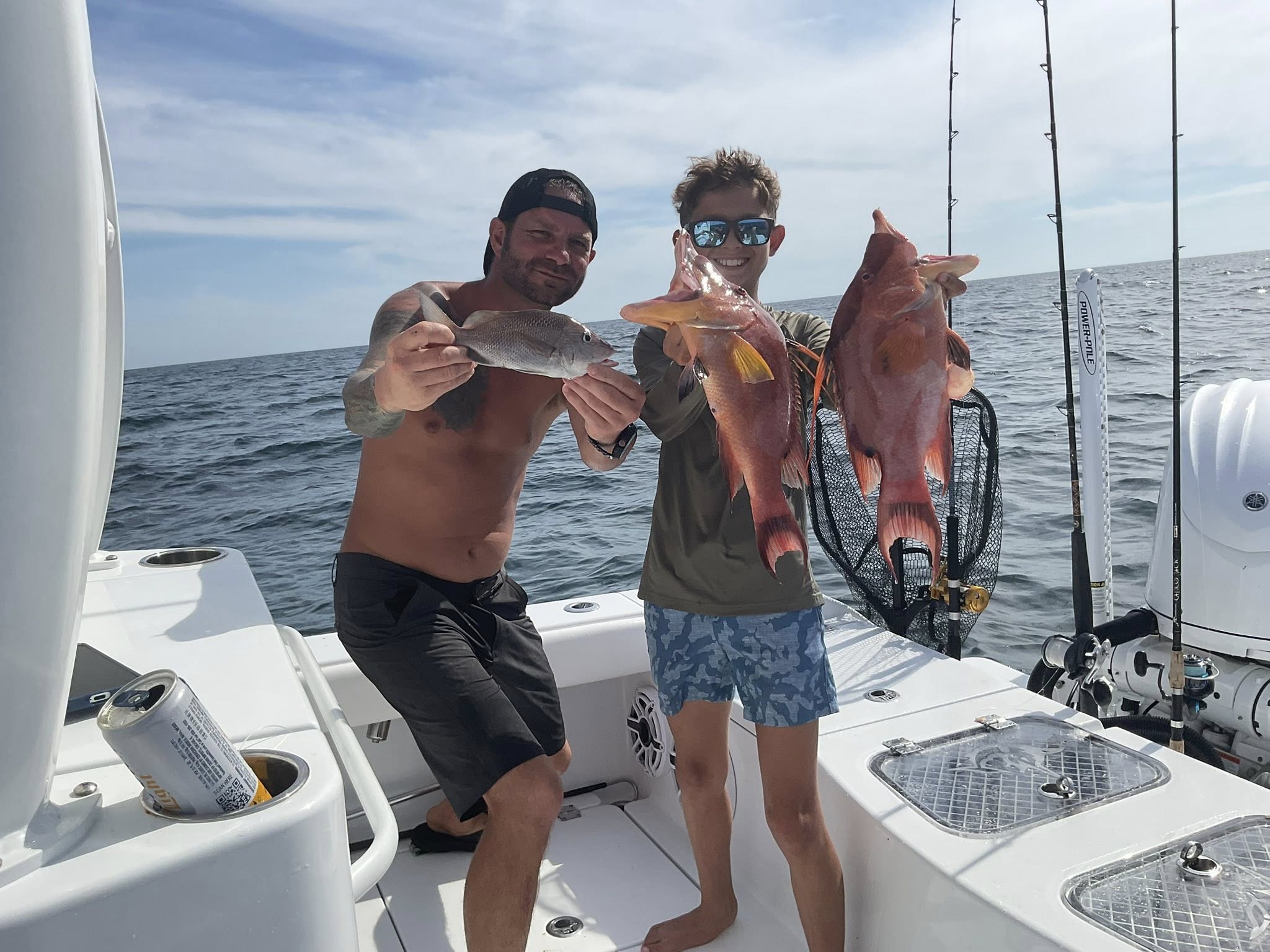 Two anglers fishing in Florida