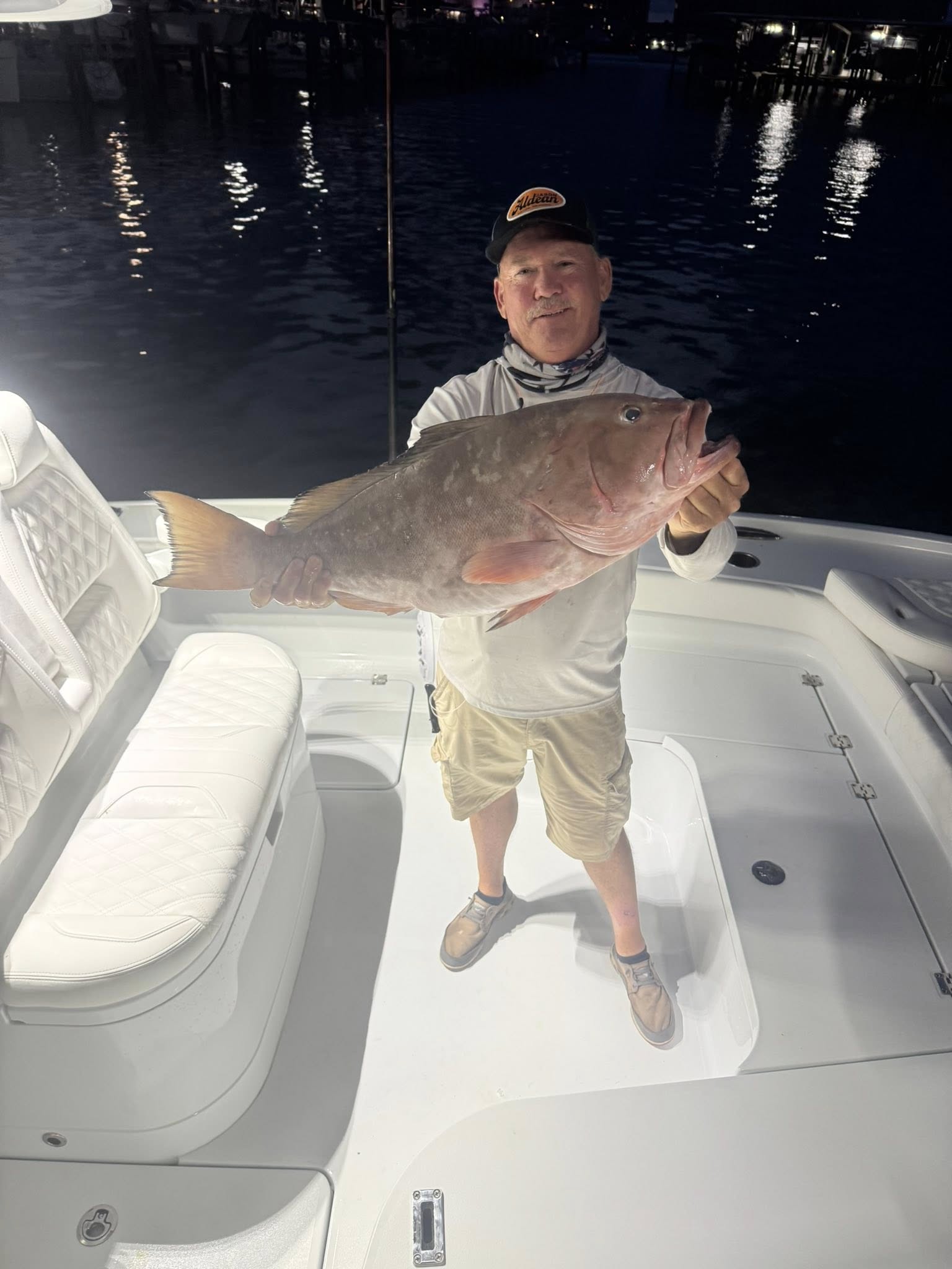 Red Grouper caught while fishing in FL