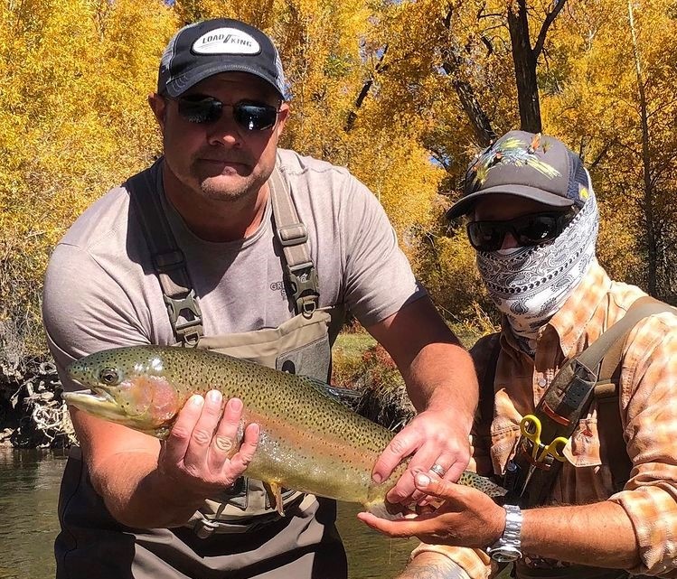 Rainbow trout caught in NM
