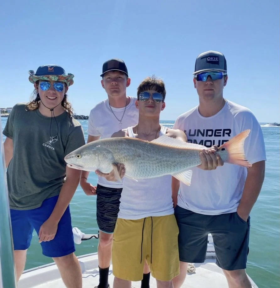 4 people fishing in FL