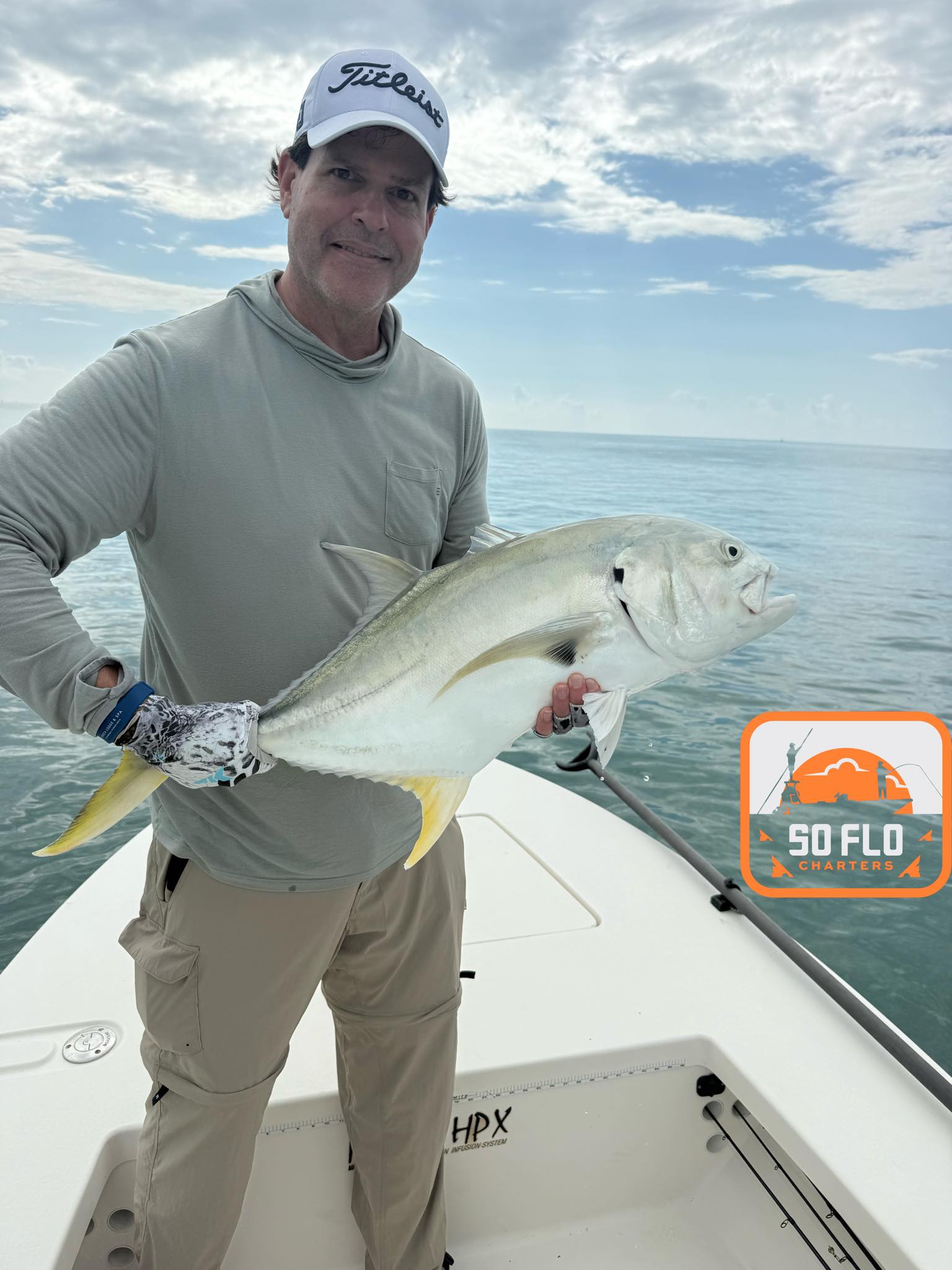 Crevalle Jack caught while fishing in Islamorada FL waters