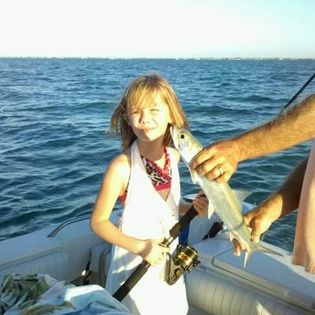 A fisherman casting a line in Florida
