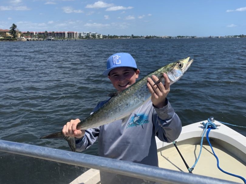 Successful angler with their catch in FL