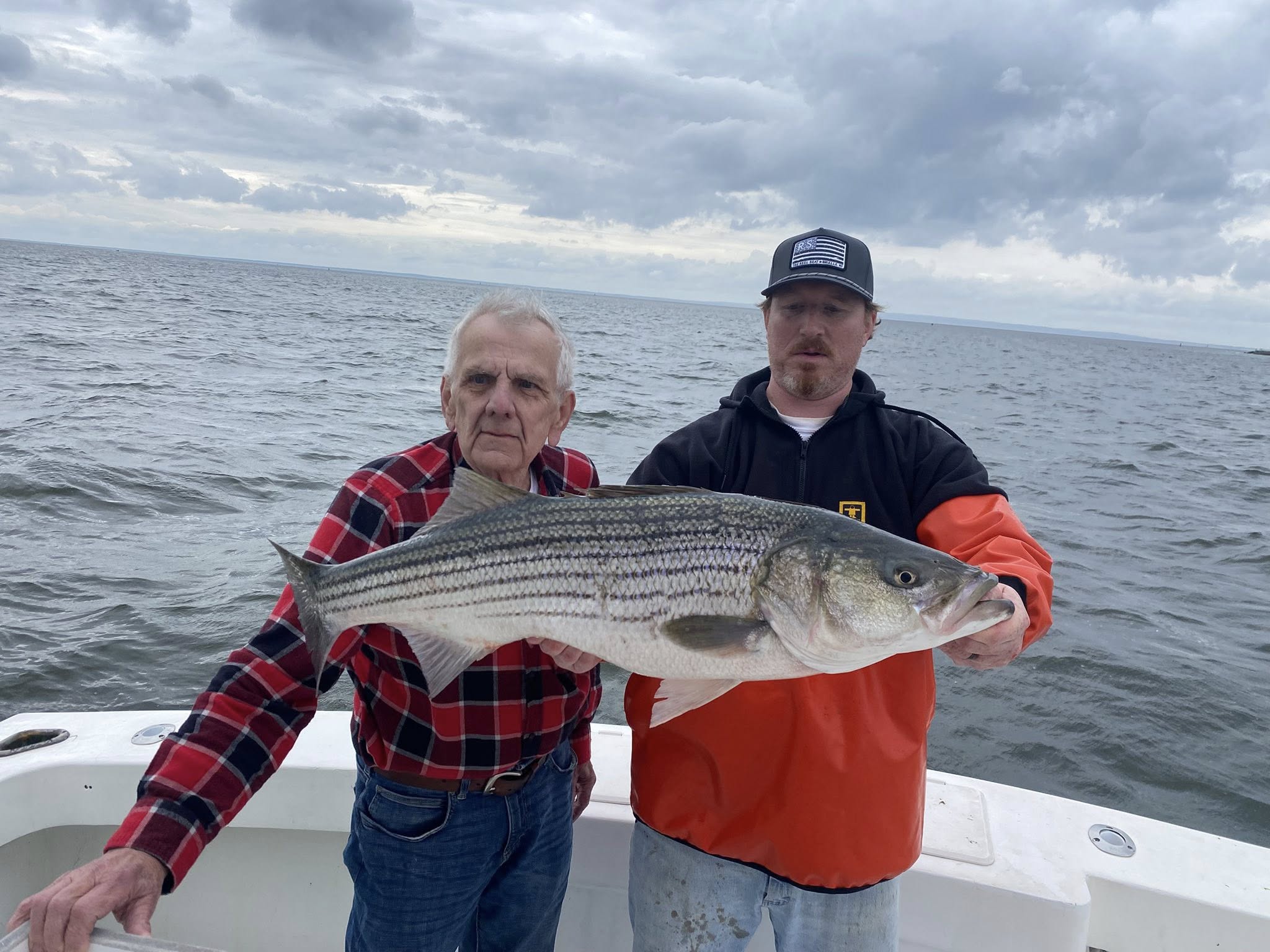 Striped bass caught in NJ