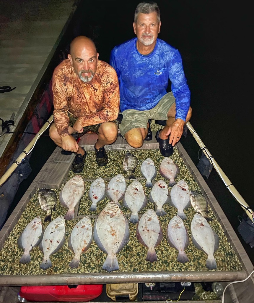 9 fish caught at Fernandina Beach
