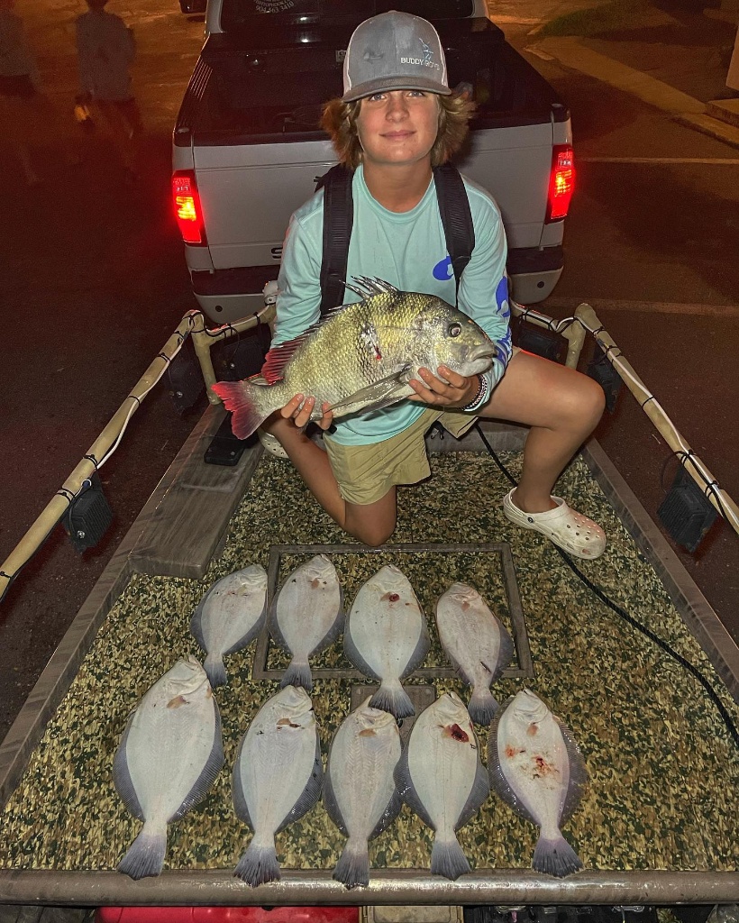 9 sheepshead fish caught in FL