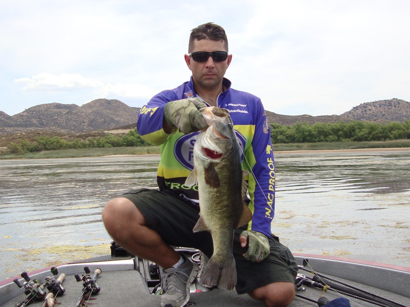 Largemouth bass caught in CA