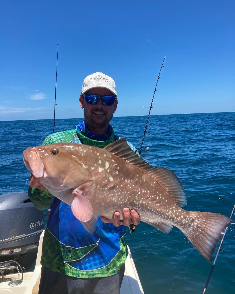 A person fishing in FL