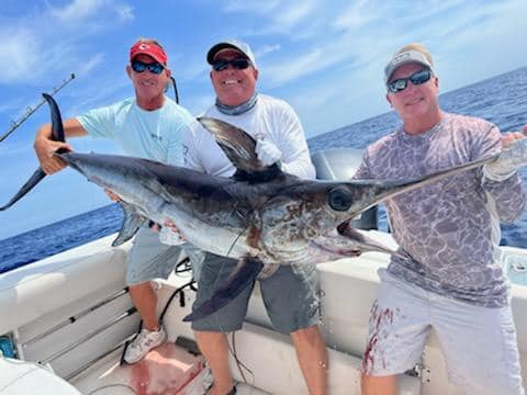 Swordfish caught while fishing in FL