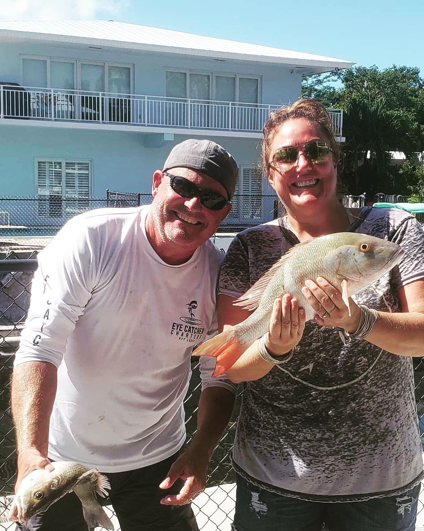 2 people fishing in FL