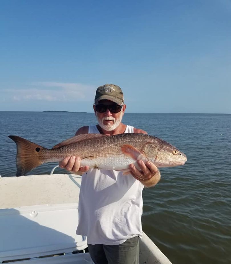 Cedar Key Florida shared inshore fishing charter boat for afternoon redfish trout fishing trip