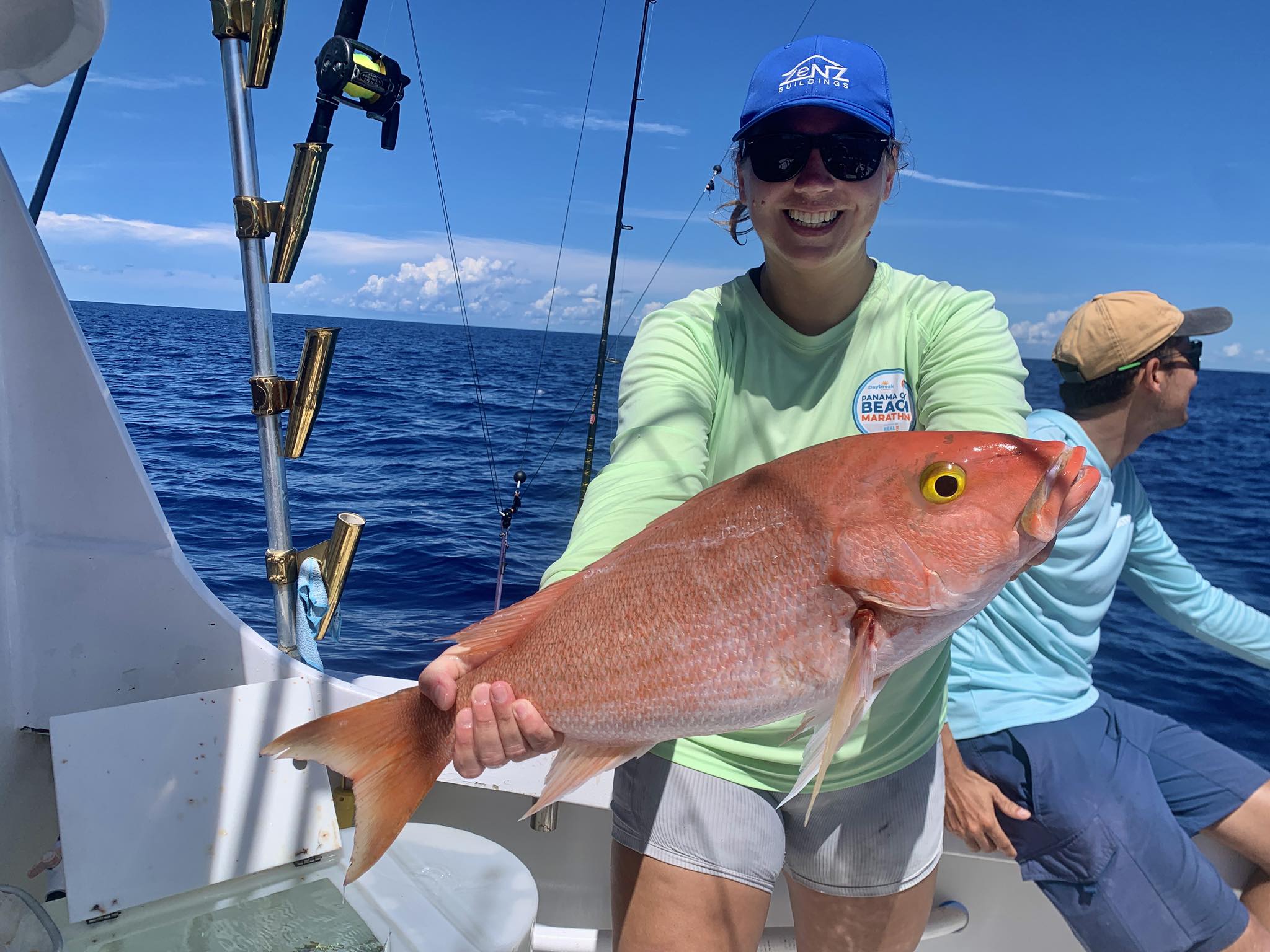 Two people fishing in FL