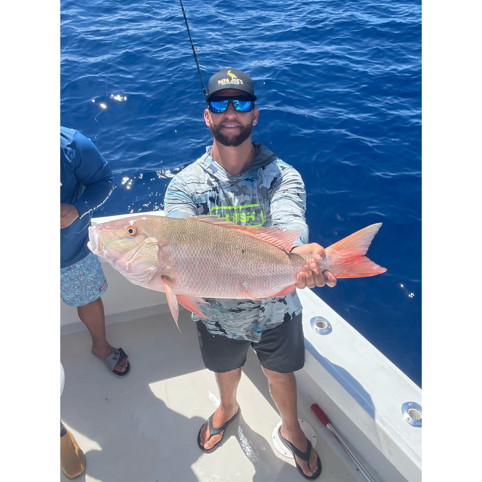 Mutton Snapper caught while fishing in FL