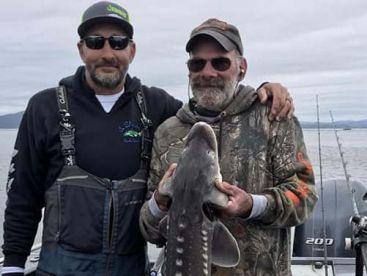 White Sturgeon fishing in OR