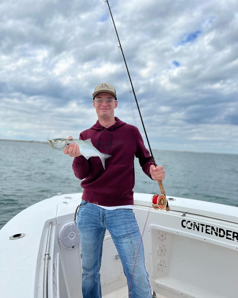 Bluefish caught on fishing trip in North Carolina