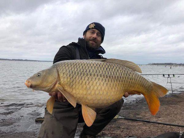 Grass Carp, a 36-inch fish, caught in Nacogdoches
