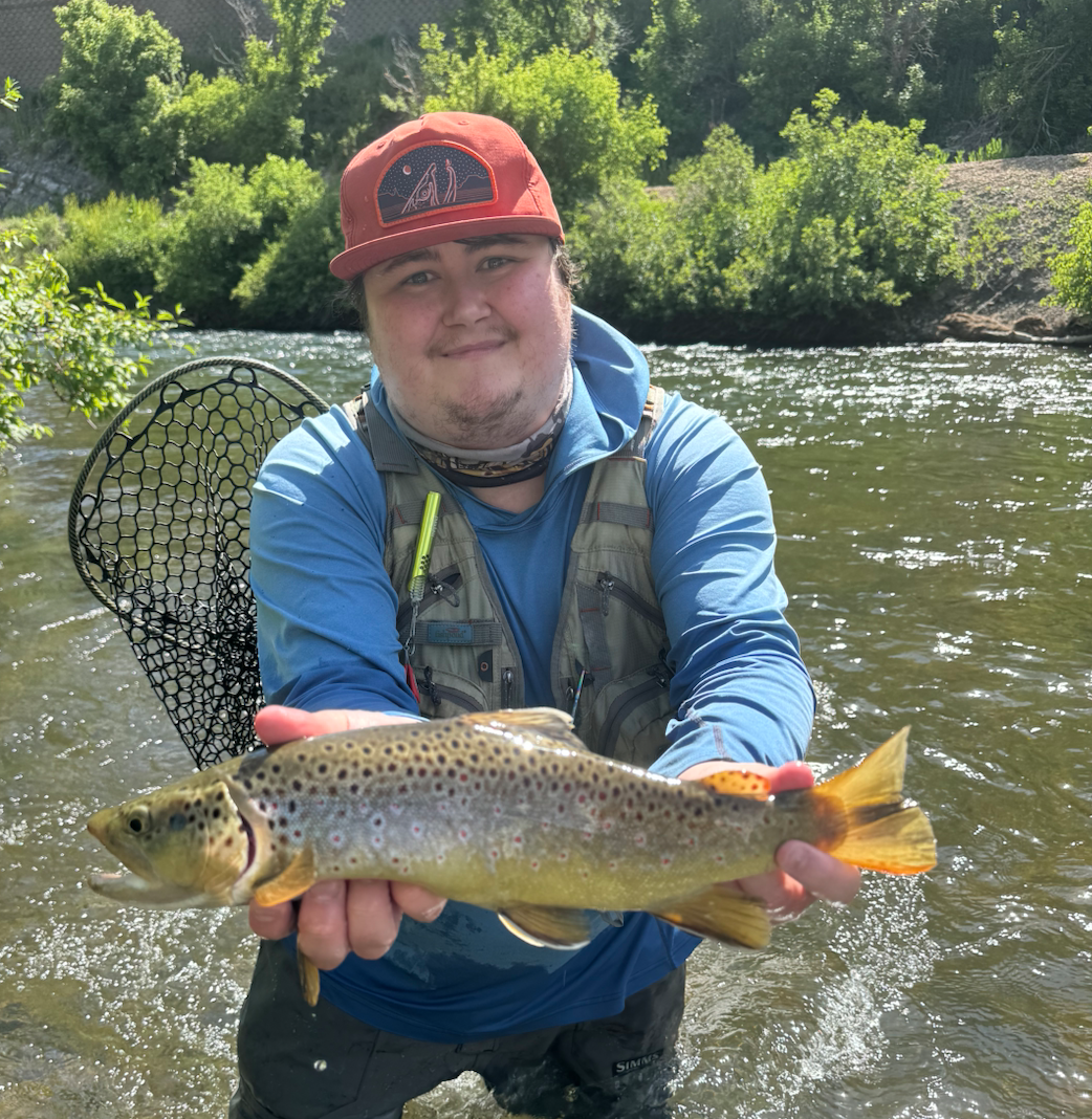 Fishing trip for a 18-inch sea trout in UT