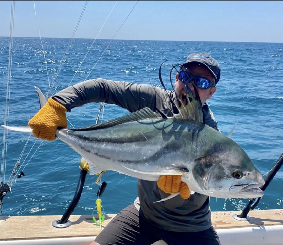 Fishing in Florida with a big 27-inch catch