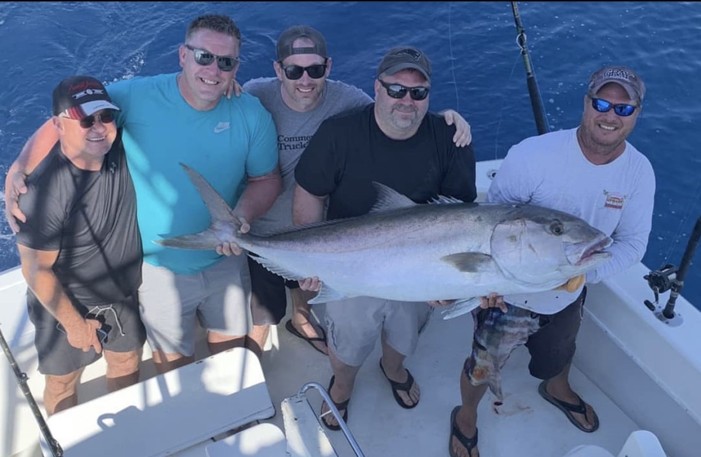 Fishermen enjoying a great day of fishing in Fort Lauderdale