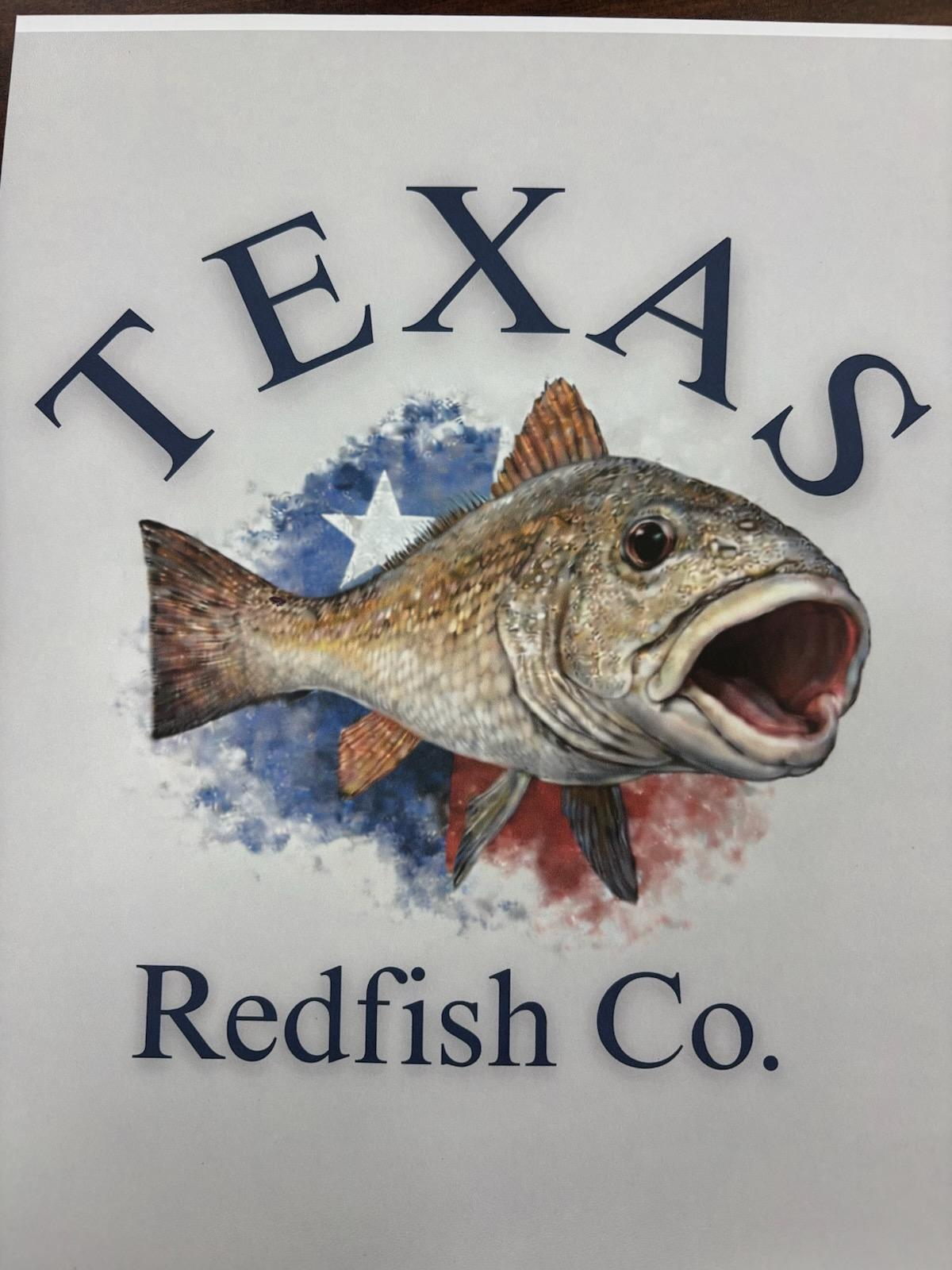 A lone fisherman casting their line in the state of Texas.