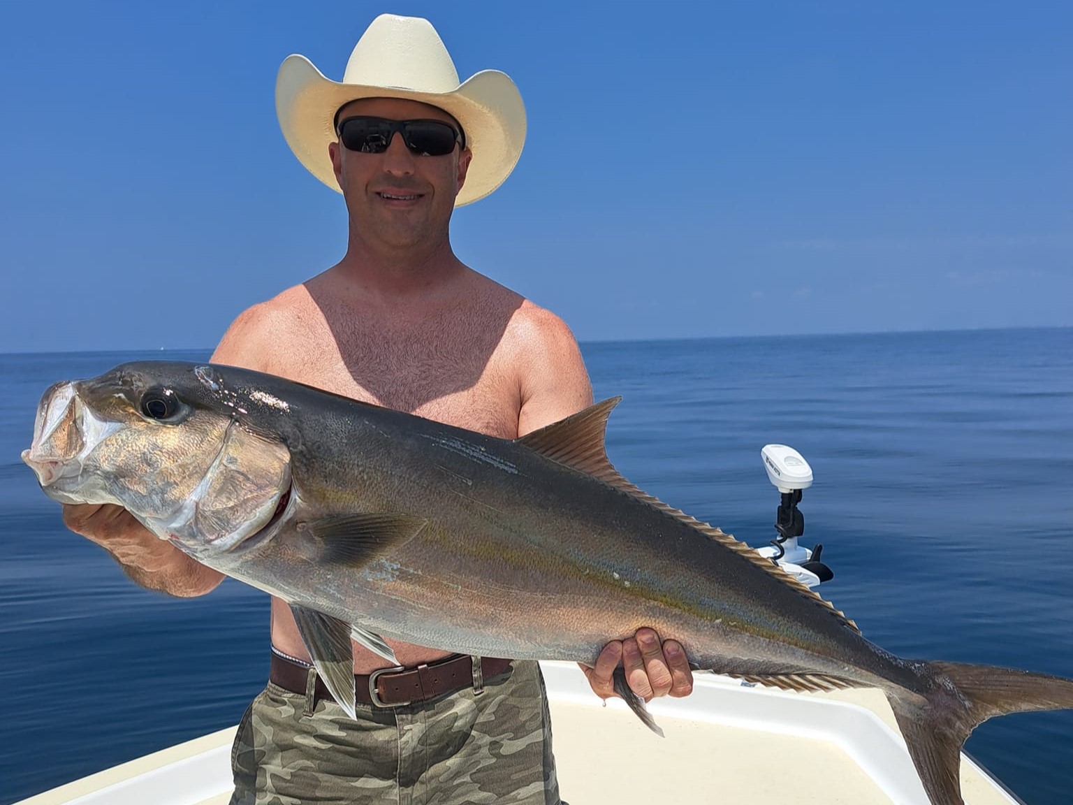 A lone angler fishing in FL