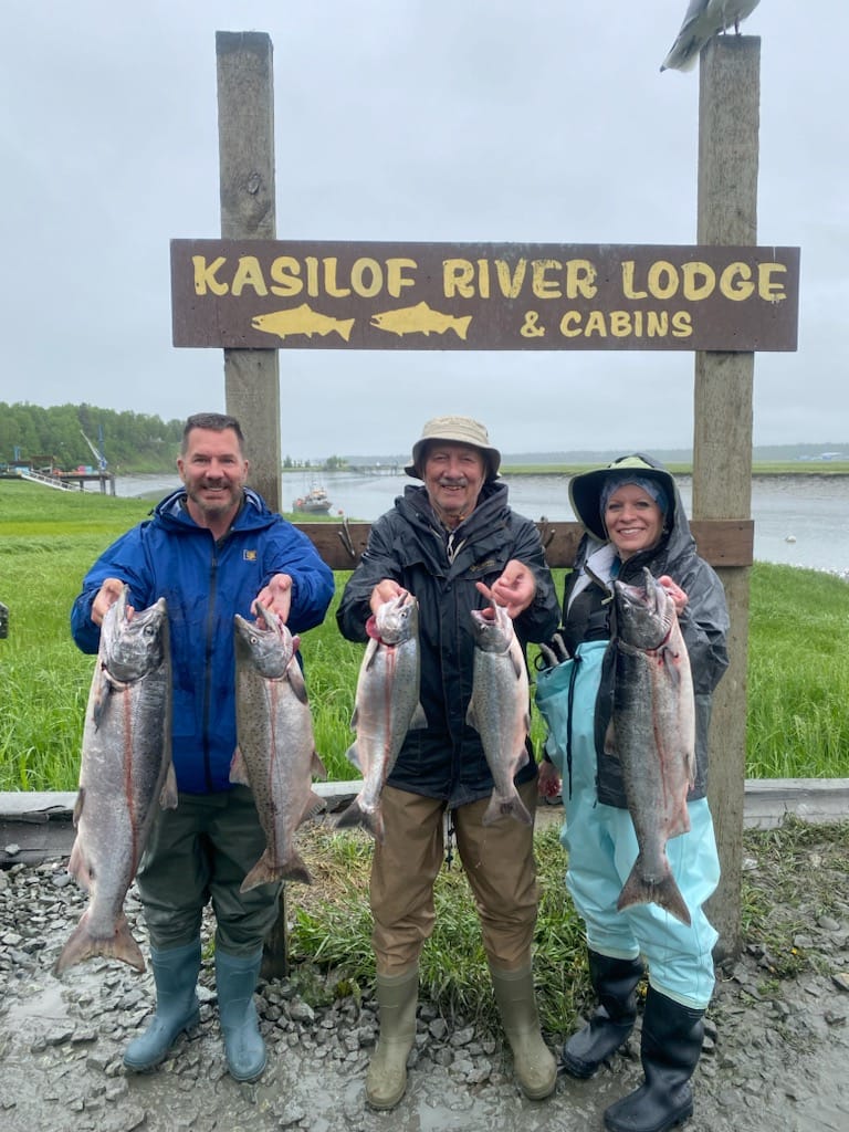 5 big fish caught in Alaska while fishing