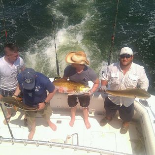 Two anglers fishing in MS waters