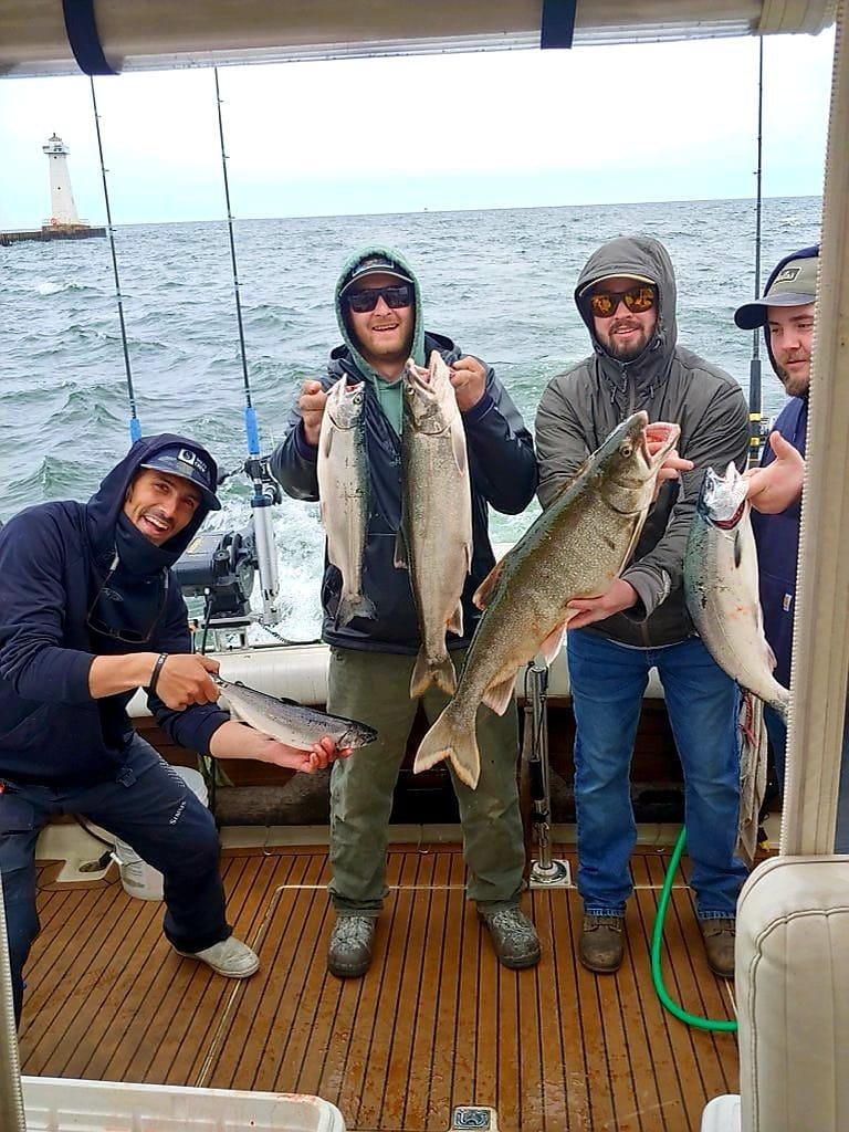 About Lake Ontario Fishing Charter Fishing pictures