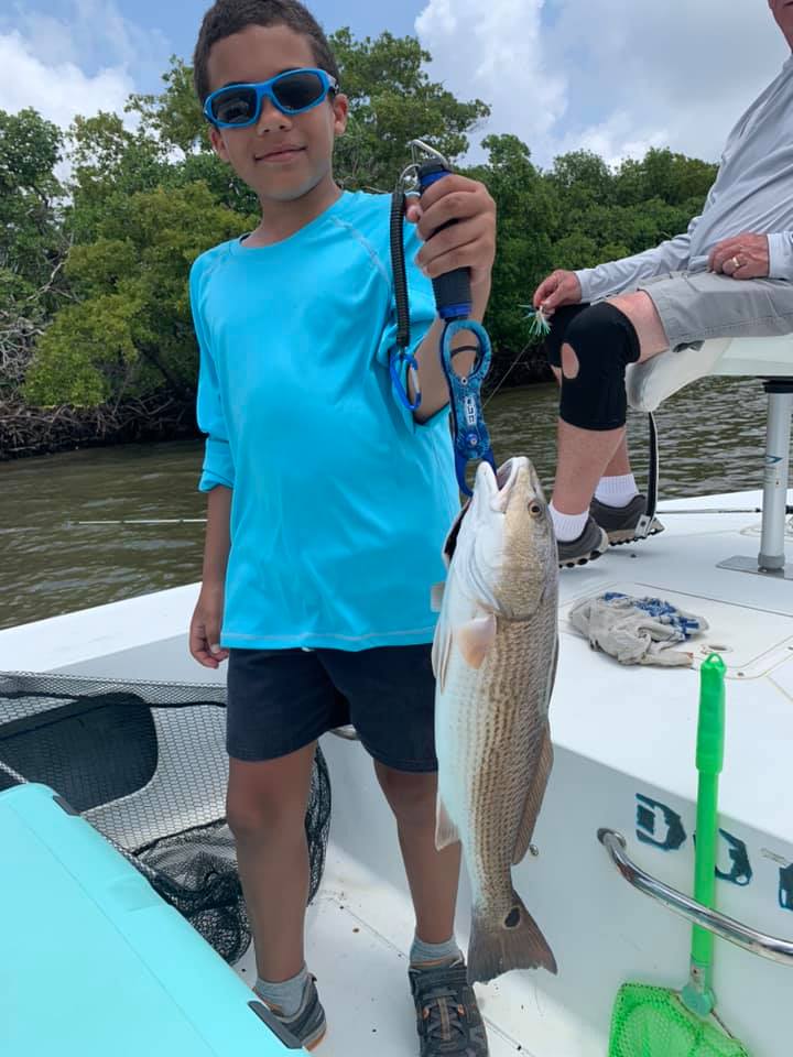 Redfish caught in Everglades City