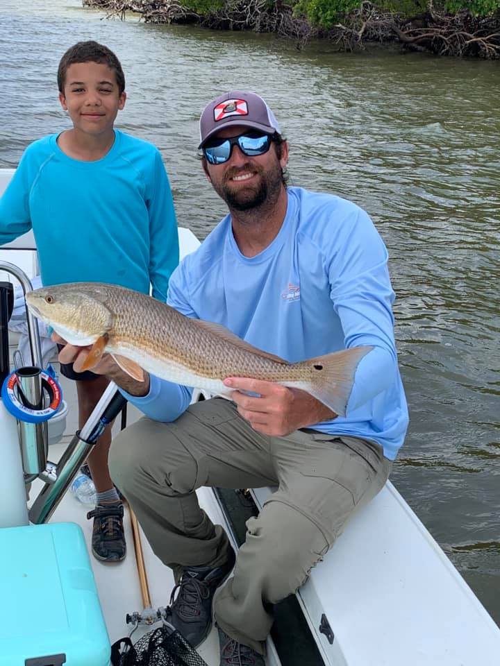 Redfish caught in Everglades City