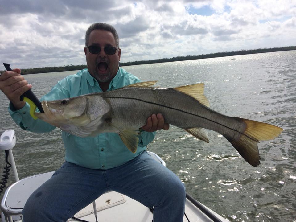 Snook caught fishing in Everglades City