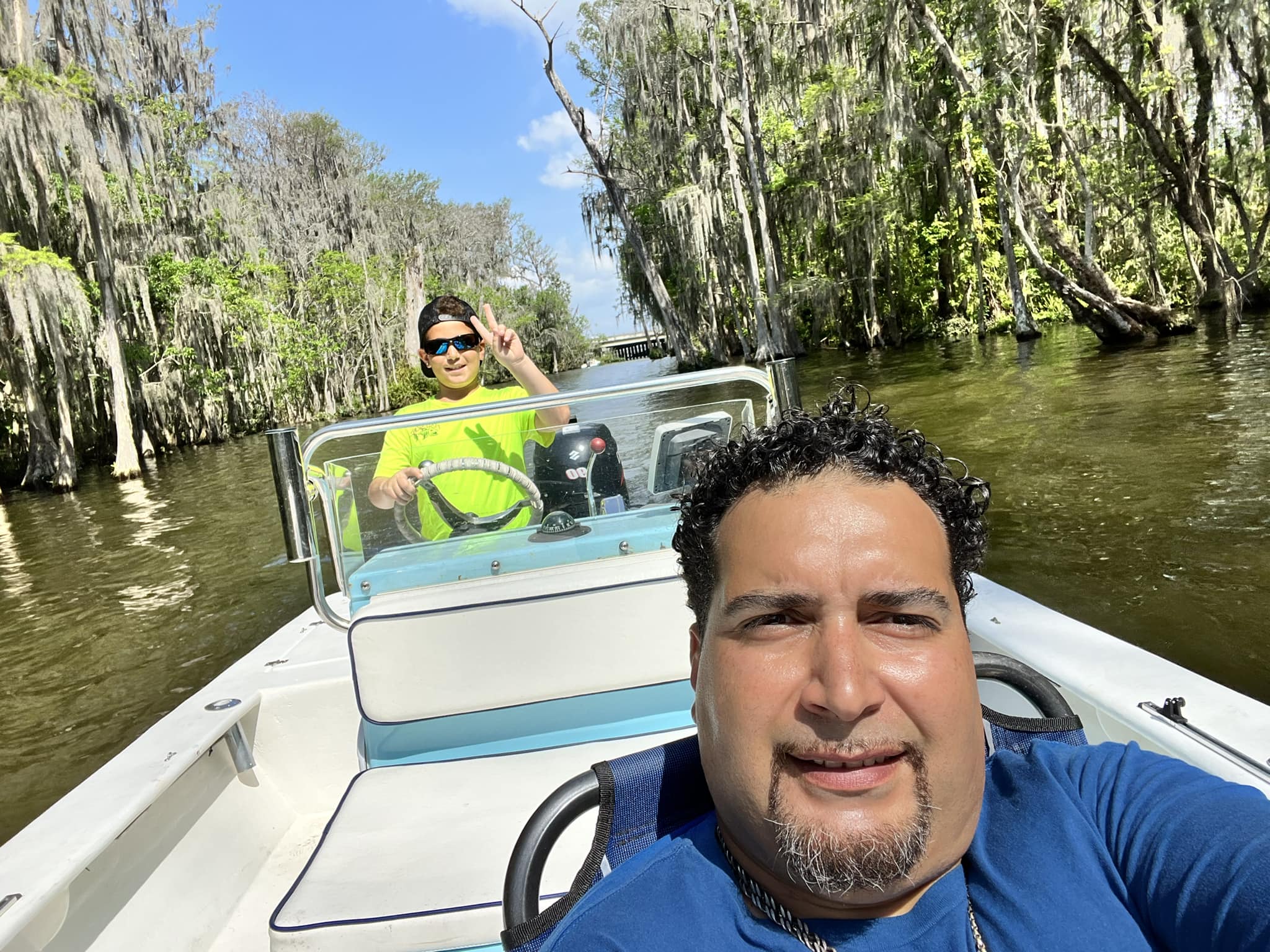 Two anglers fishing in Crystal River