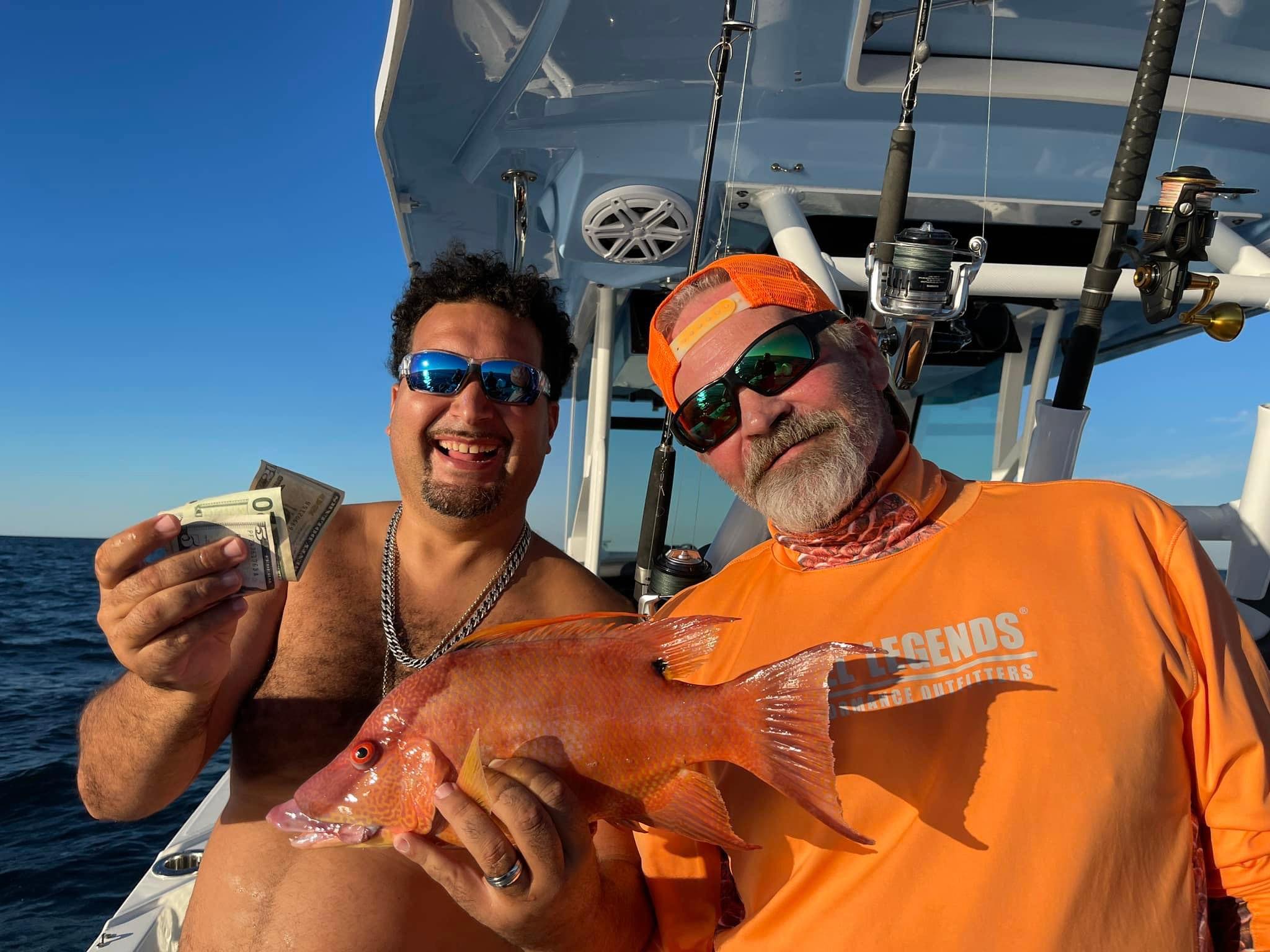 Hogfish caught while fishing in FL
