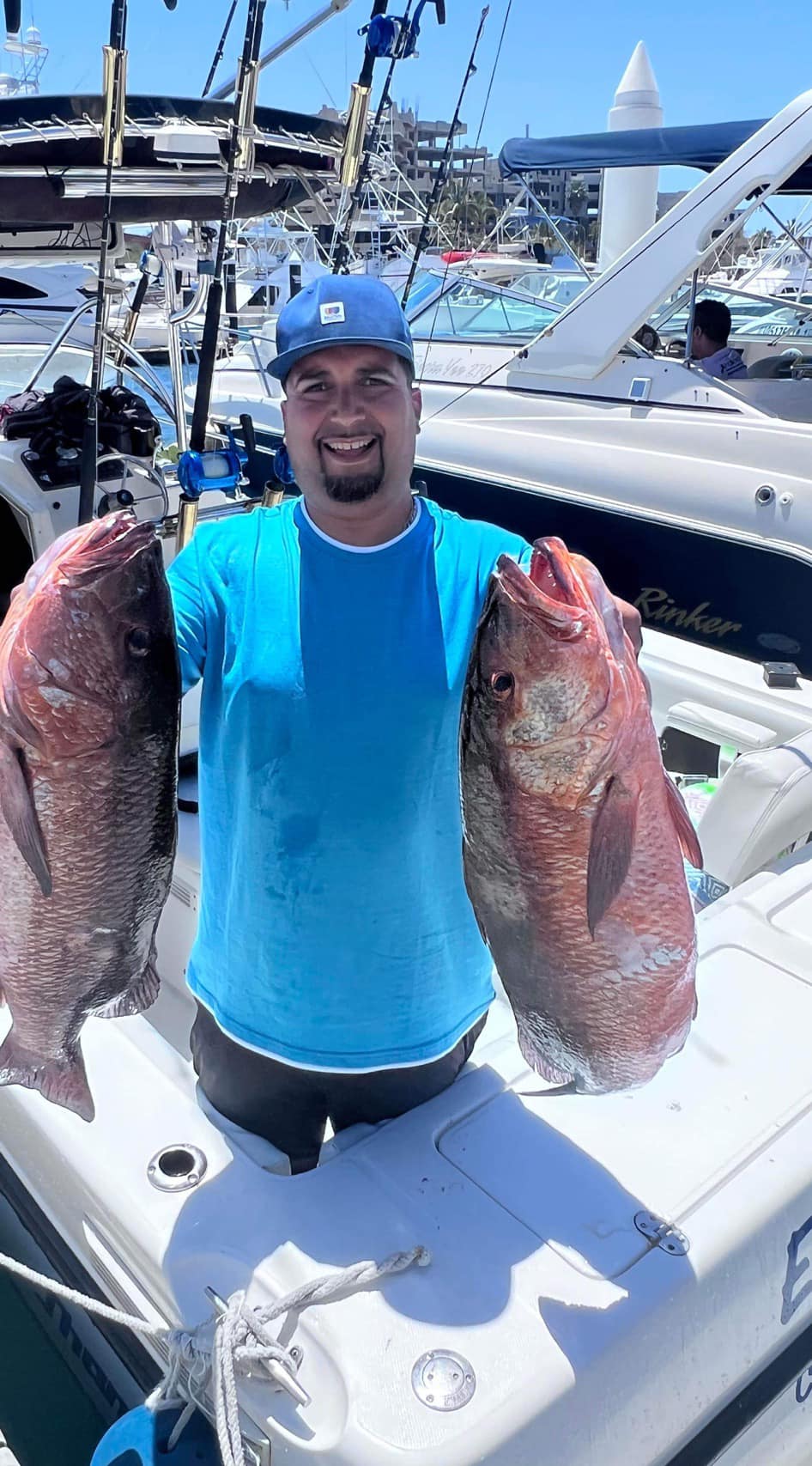 Two big fish caught while fishing in FL