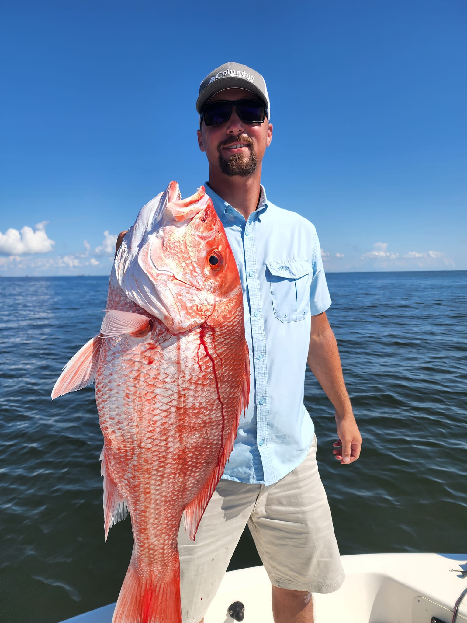 One big fish caught while fishing in Boothville-Venice