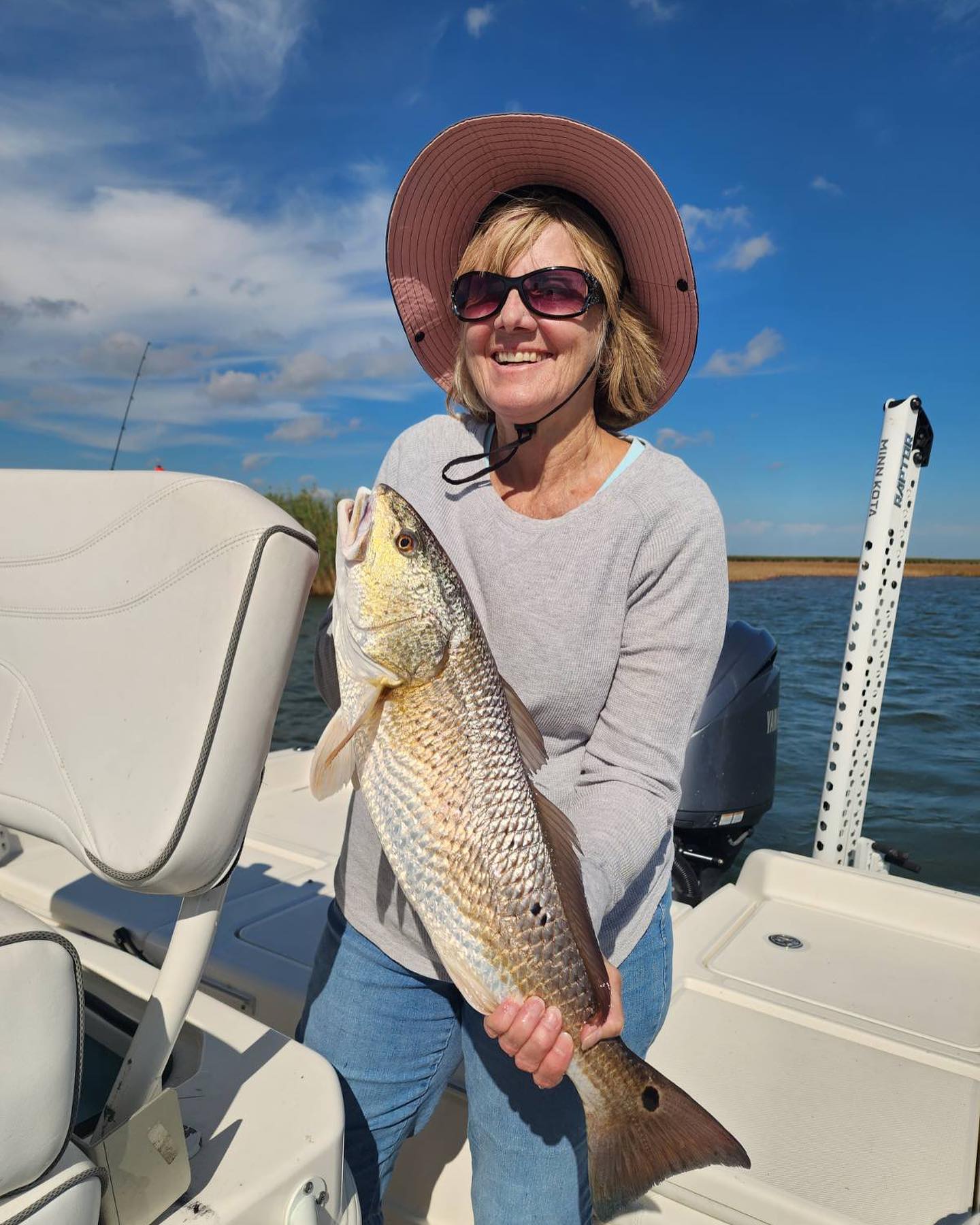 Redfish caught in LA