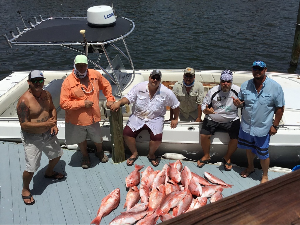6 people fishing in TX