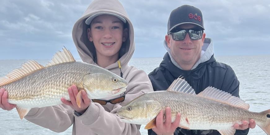 South Padre Island inshore fishing charter boat targeting redfish, trout, and snook