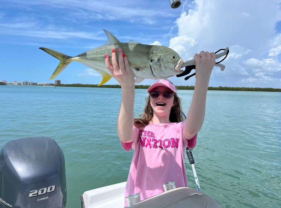 Naples inshore fishing charter boat in 10,000 Islands targeting snook, tarpon, and redfish