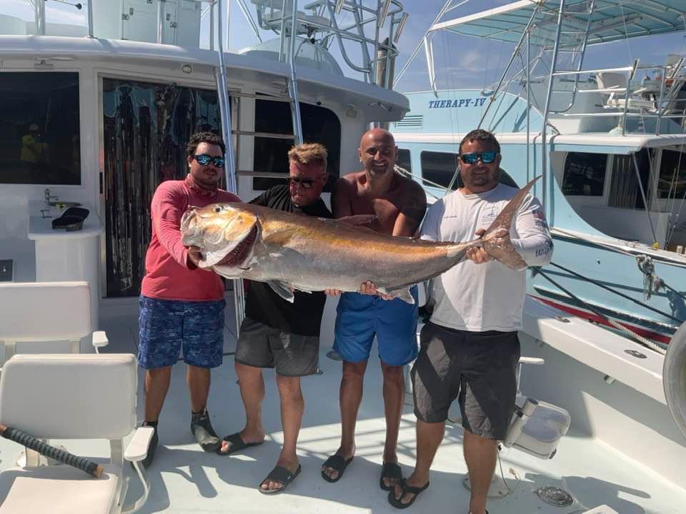 Impressive catch of a king mackerel, 48 inches long, in Florida