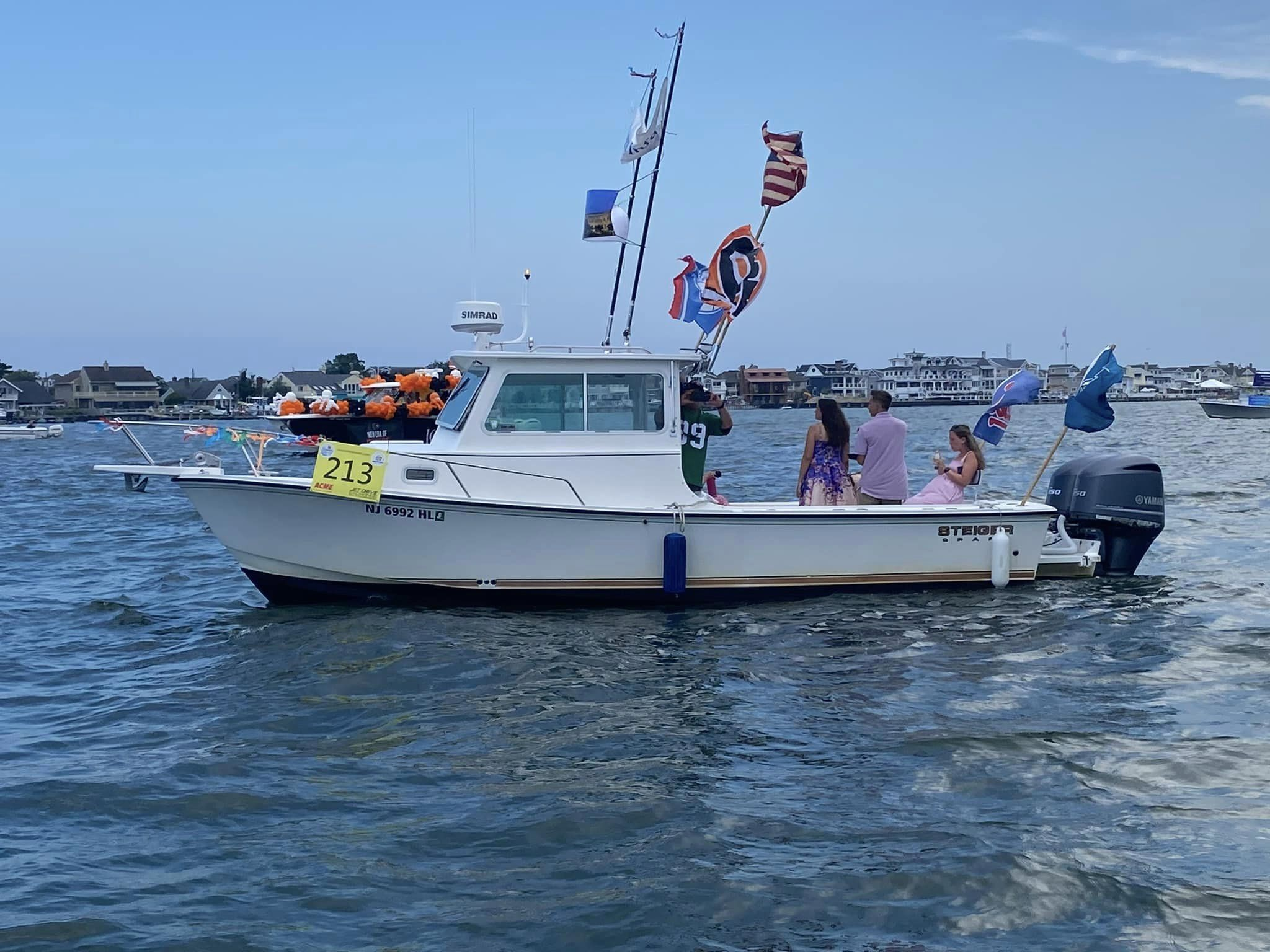 Two people enjoying a cruises and tours excursion in NJ
