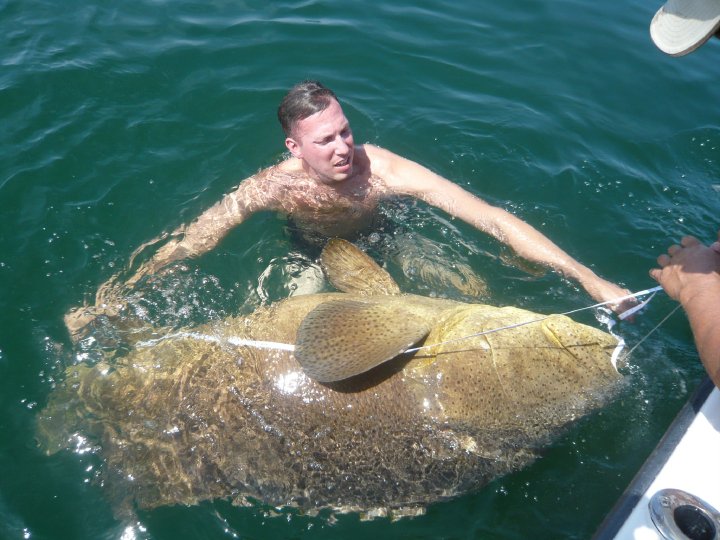 Angler enjoying a great fishing trip in Bonita Springs