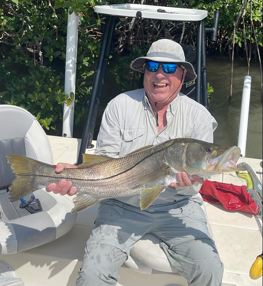 Snook fish caught in Bonita Springs