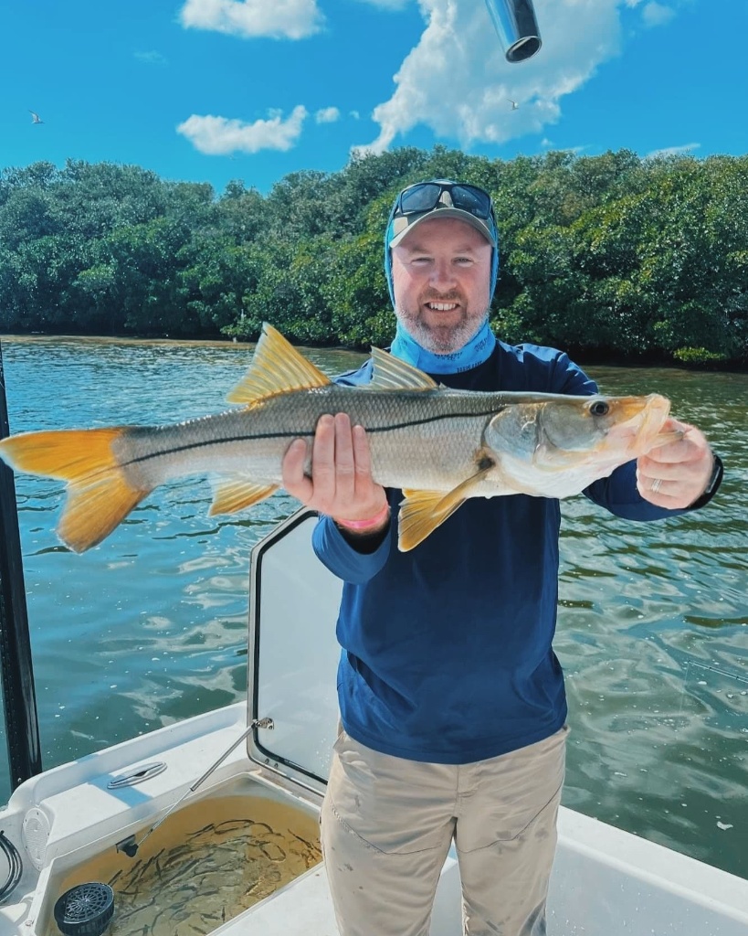 A single snook fish caught in FL