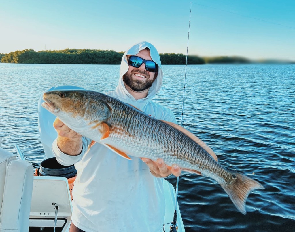 Angler with a 30-inch fish in Florida