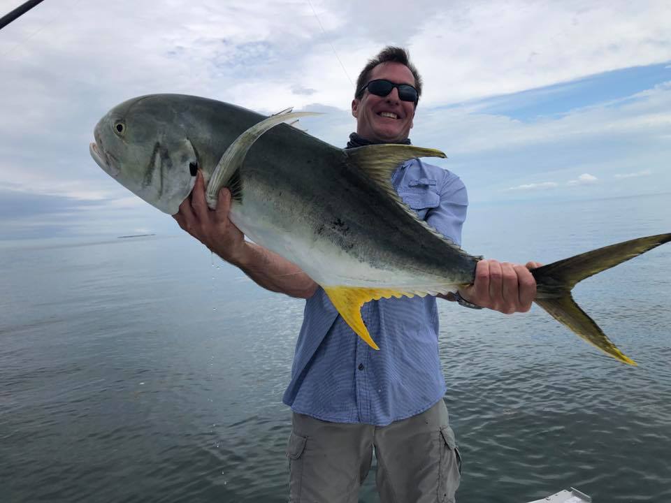 Crevalle Jack, a big fish caught while fishing in FL
